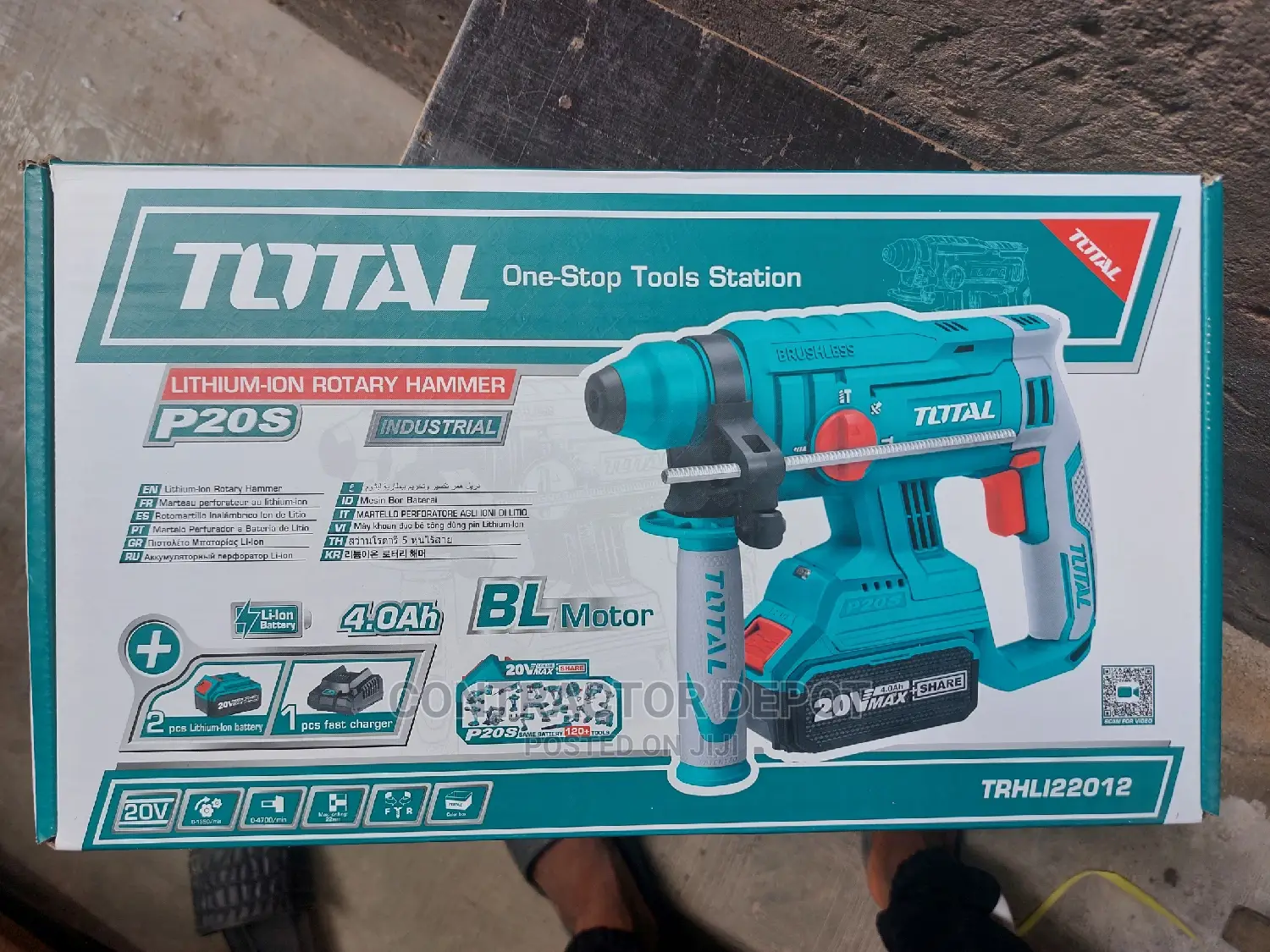 TRHLI22012 Li-Ion Brushless Rotary Hammer
