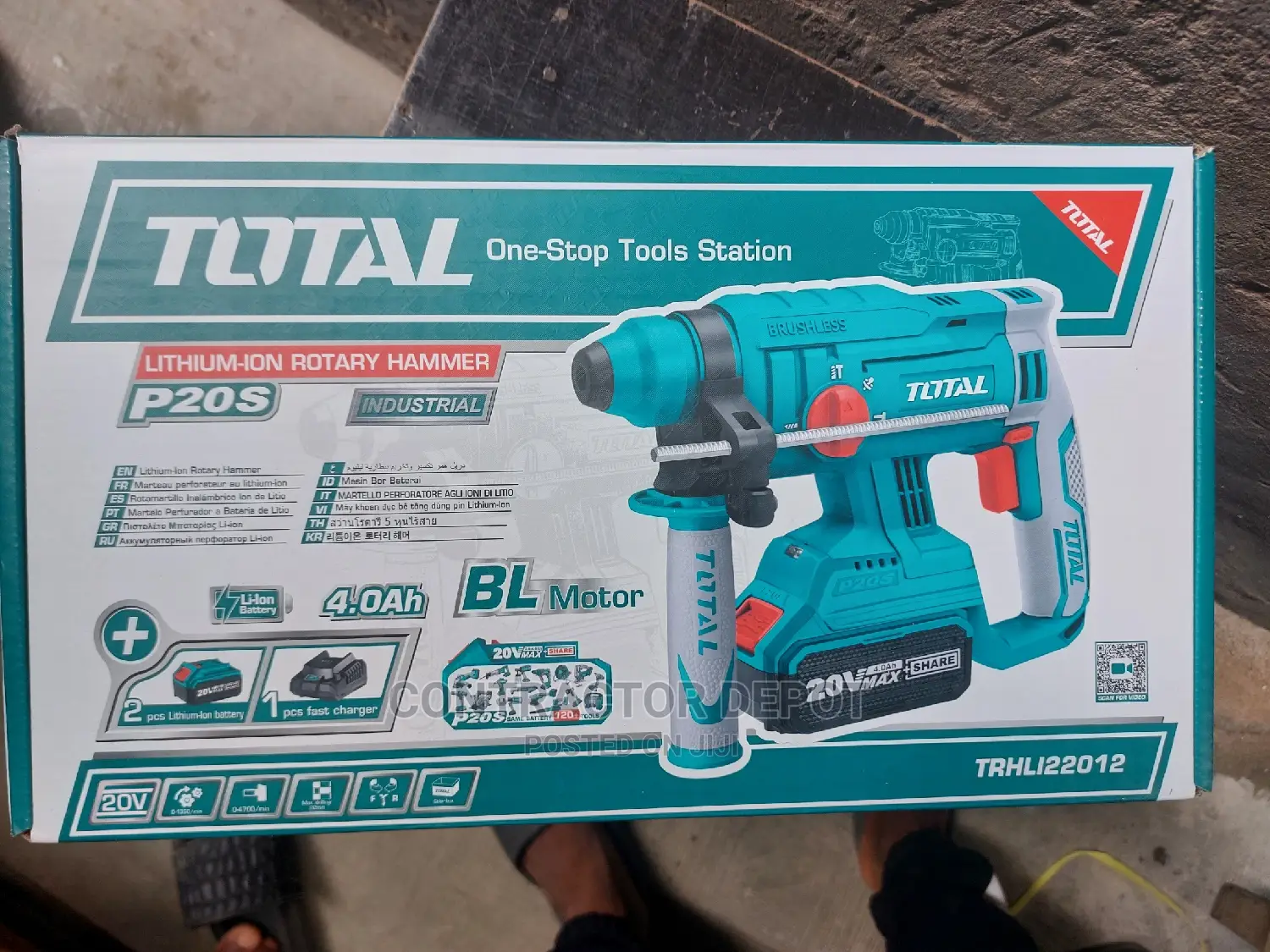 TRHLI22012 Li-Ion Brushless Rotary Hammer