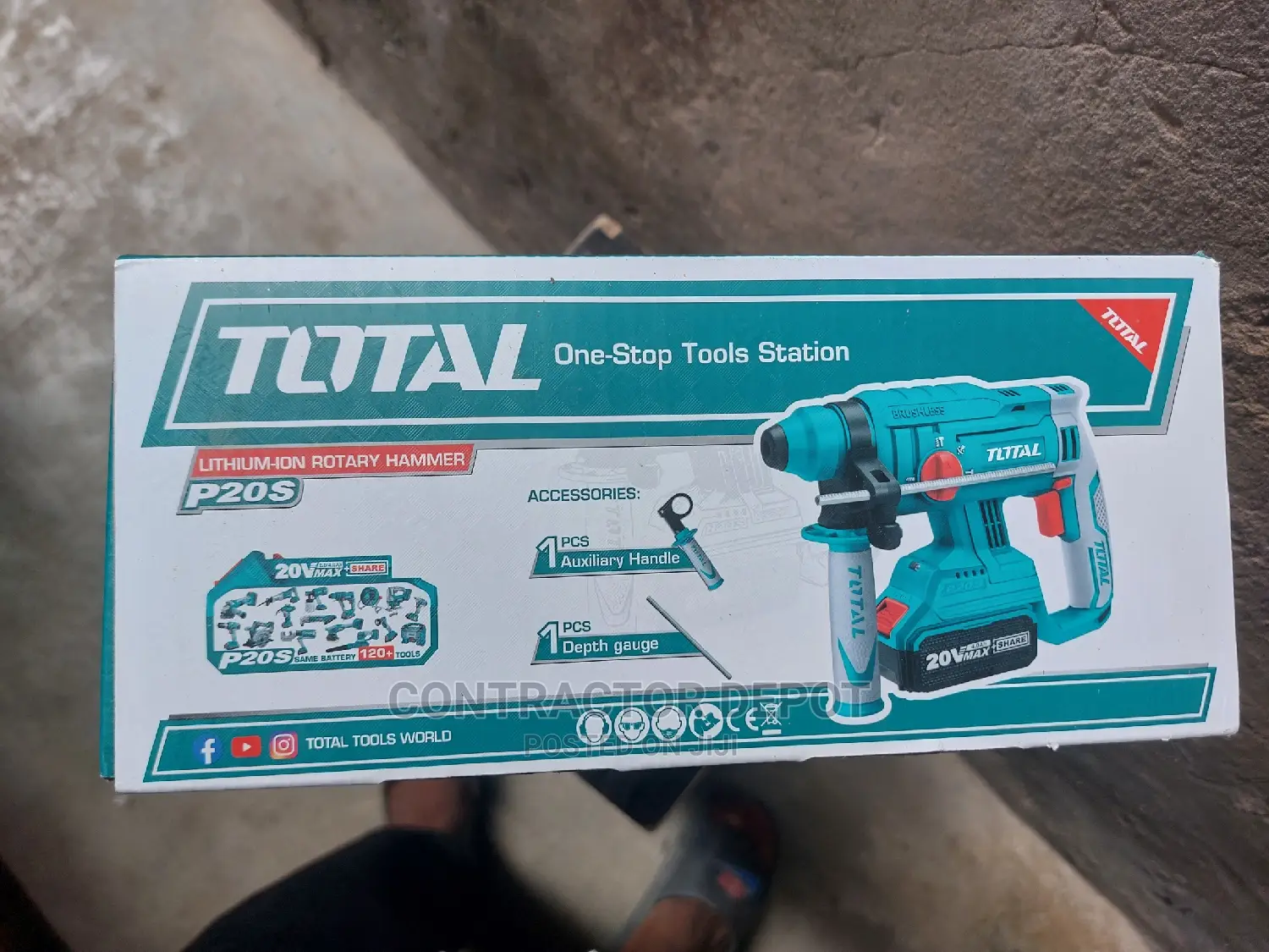 TRHLI22012 Li-Ion Brushless Rotary Hammer