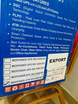 5.5kva 48v Mopower Inverter