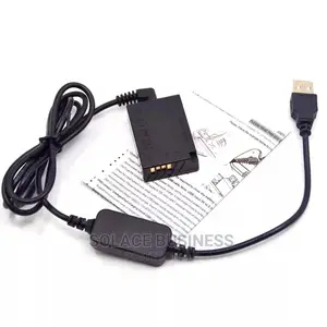 LP-E17 Dummy Battery, DC Coupler for Canon Cameras