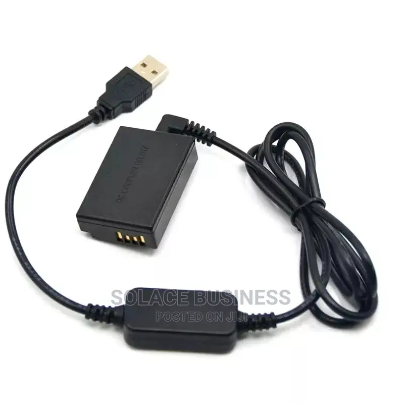 LP-E17 Dummy Battery, DC Coupler for Canon Cameras