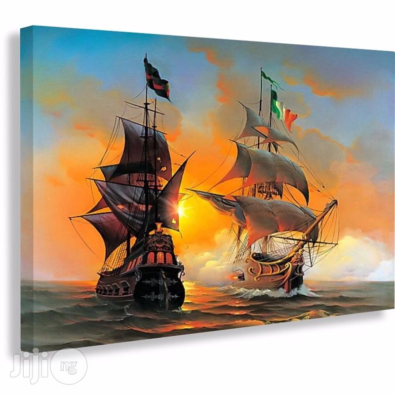 Sailing Ships Canvas Print (Reference: Cp103)