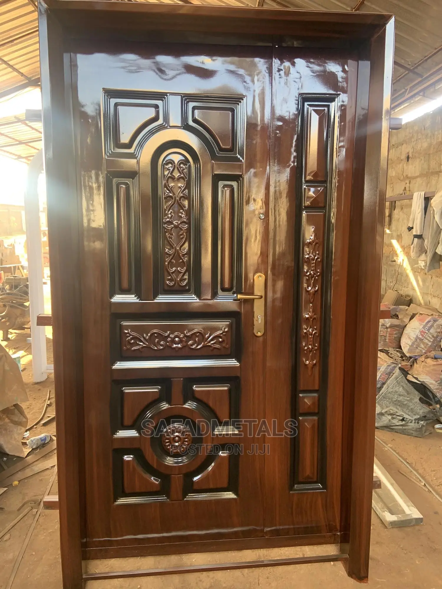 4ft Iron Doors