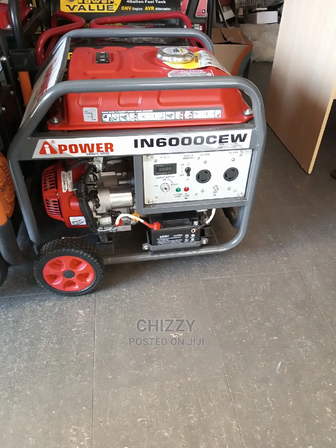 I Power Generator 100%Copper Wire 4.5kva