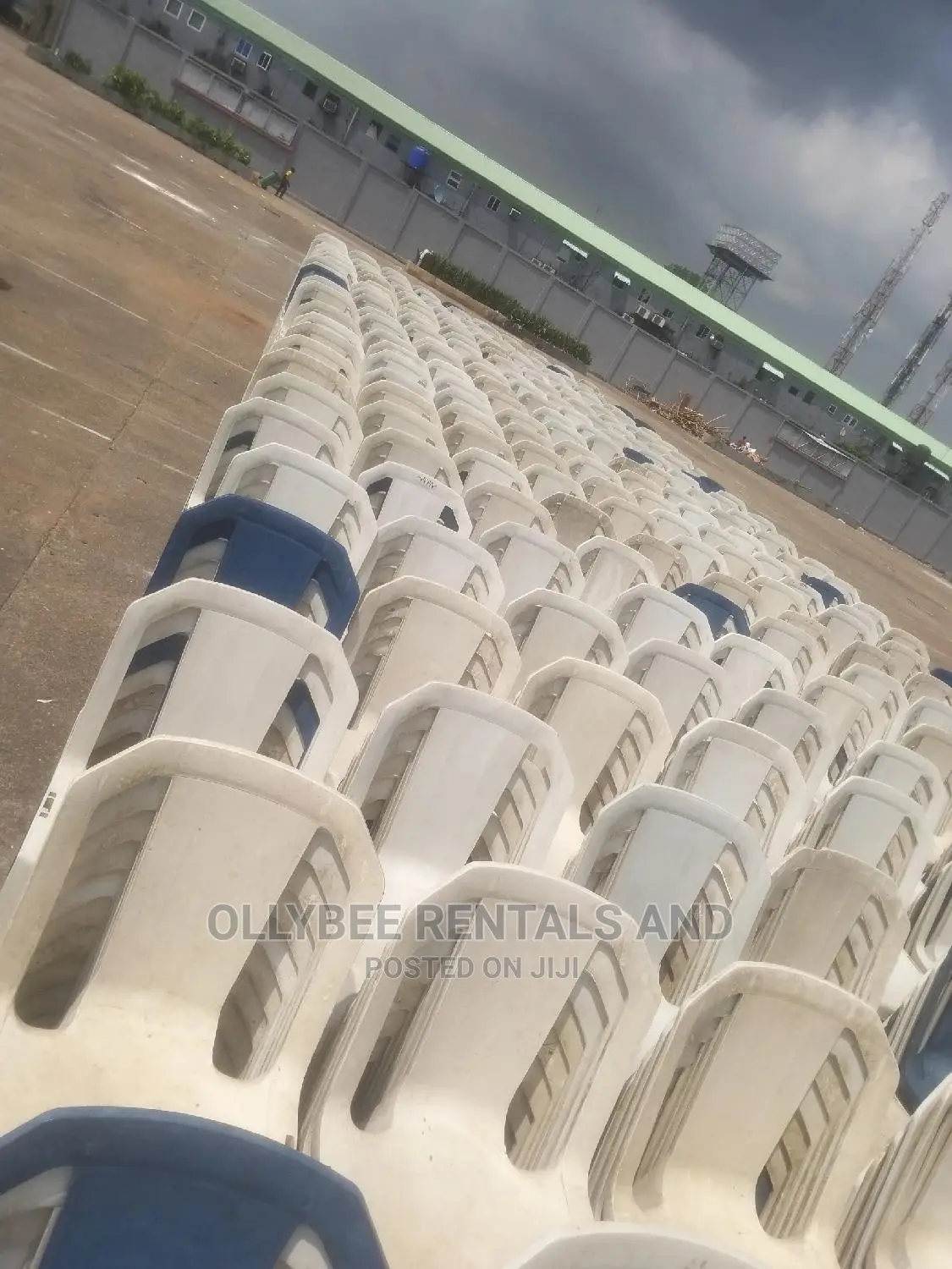 Rentals; Plastic Chairs and Tables