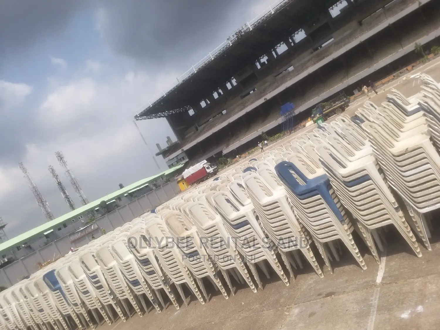 Rentals; Plastic Chairs and Tables