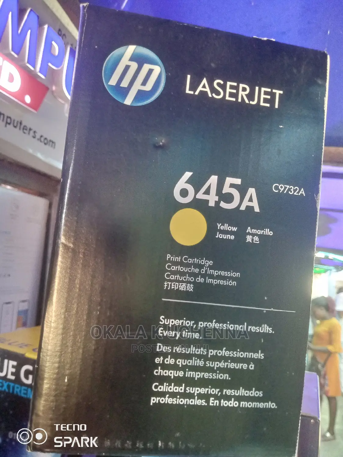 Hp 645a C9732a