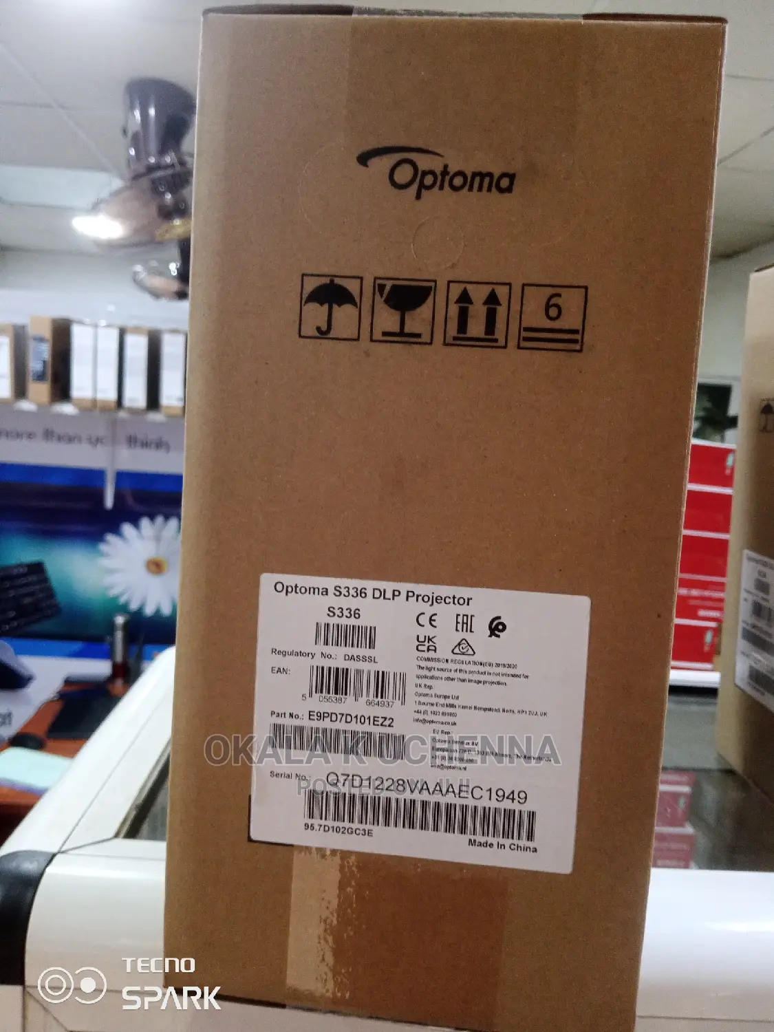Optoma S336 DLP Projector