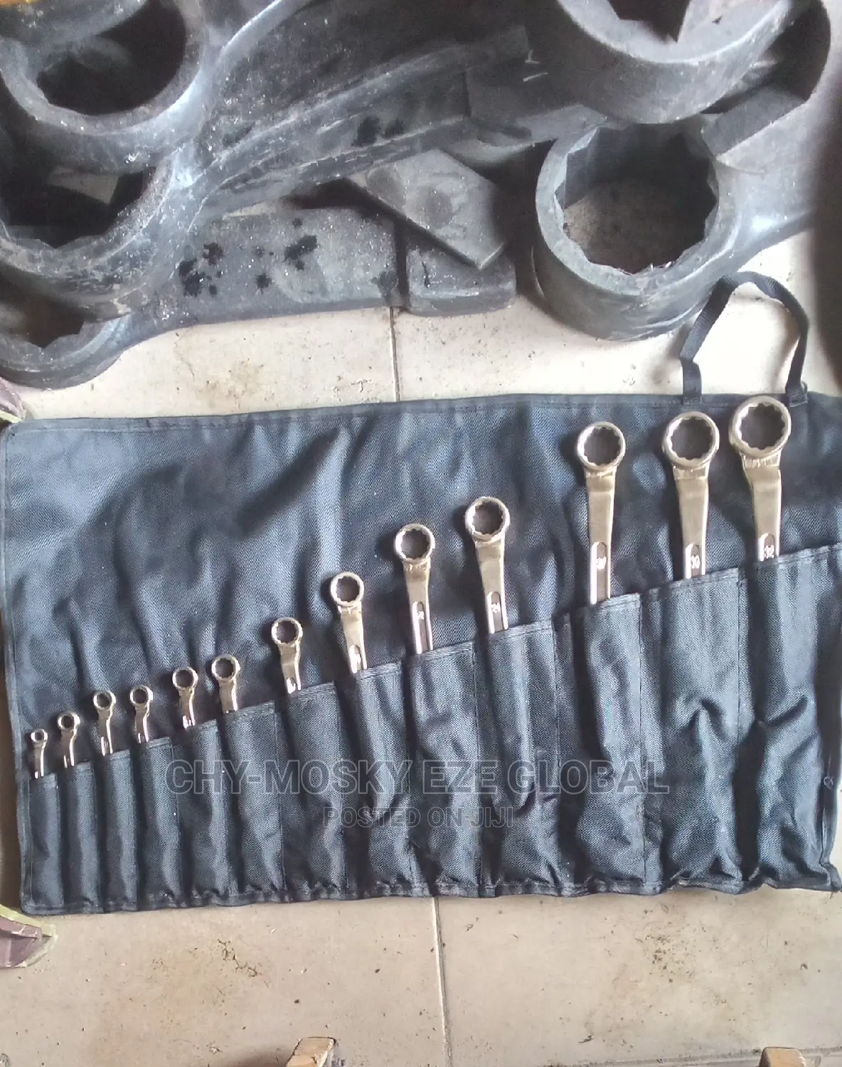 Brass/Non Spark Ring Spanner Set