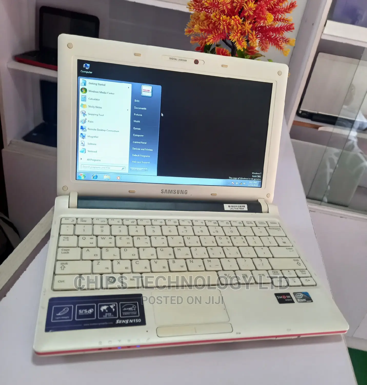 Laptop Samsung N145 Plus 2GB Intel Atom HDD 160GB