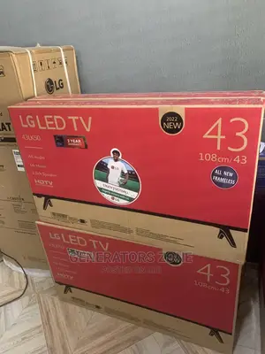 LG 43inches LED HD TV 100%