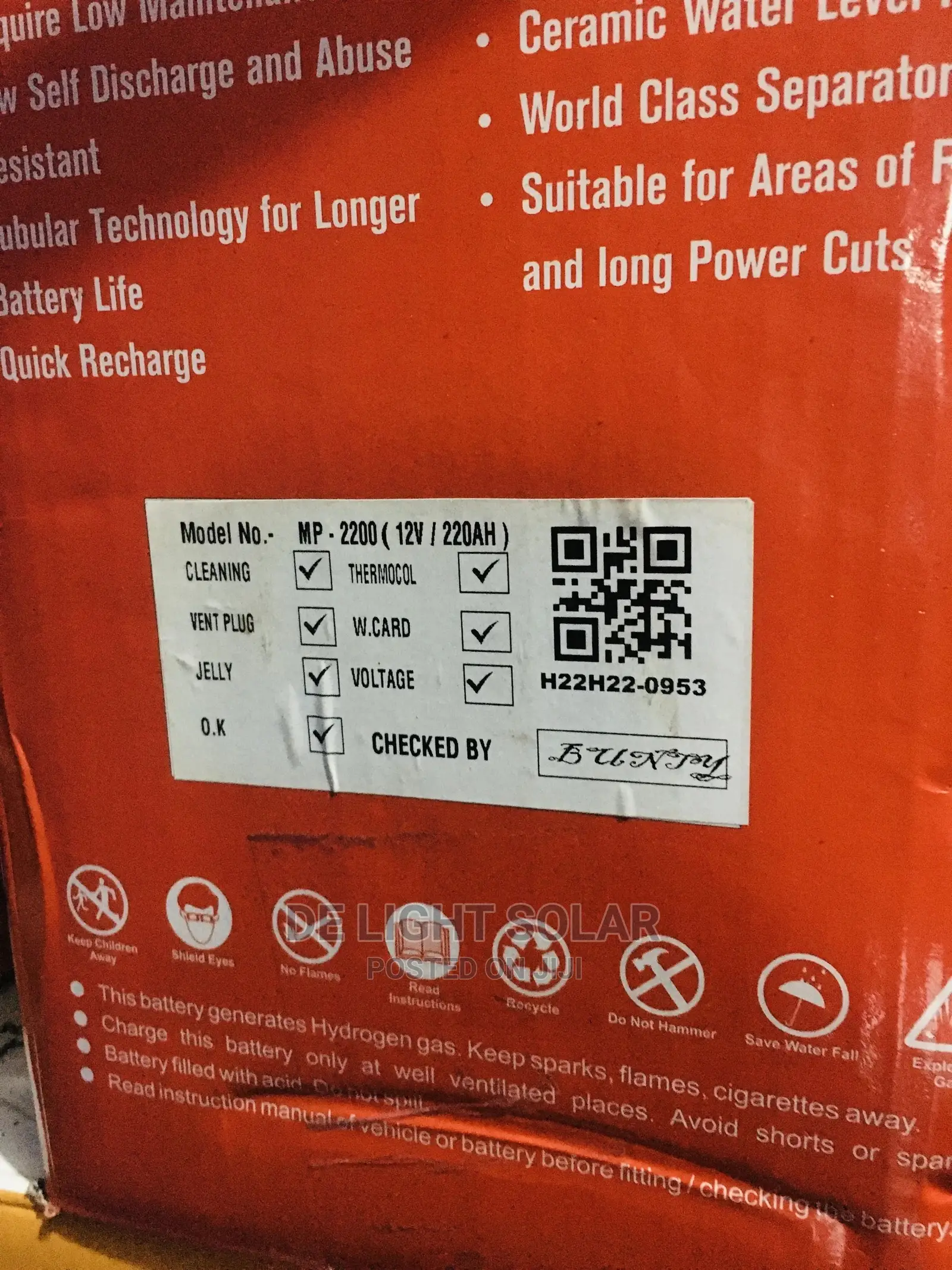 220A 12v Multi Power Battery