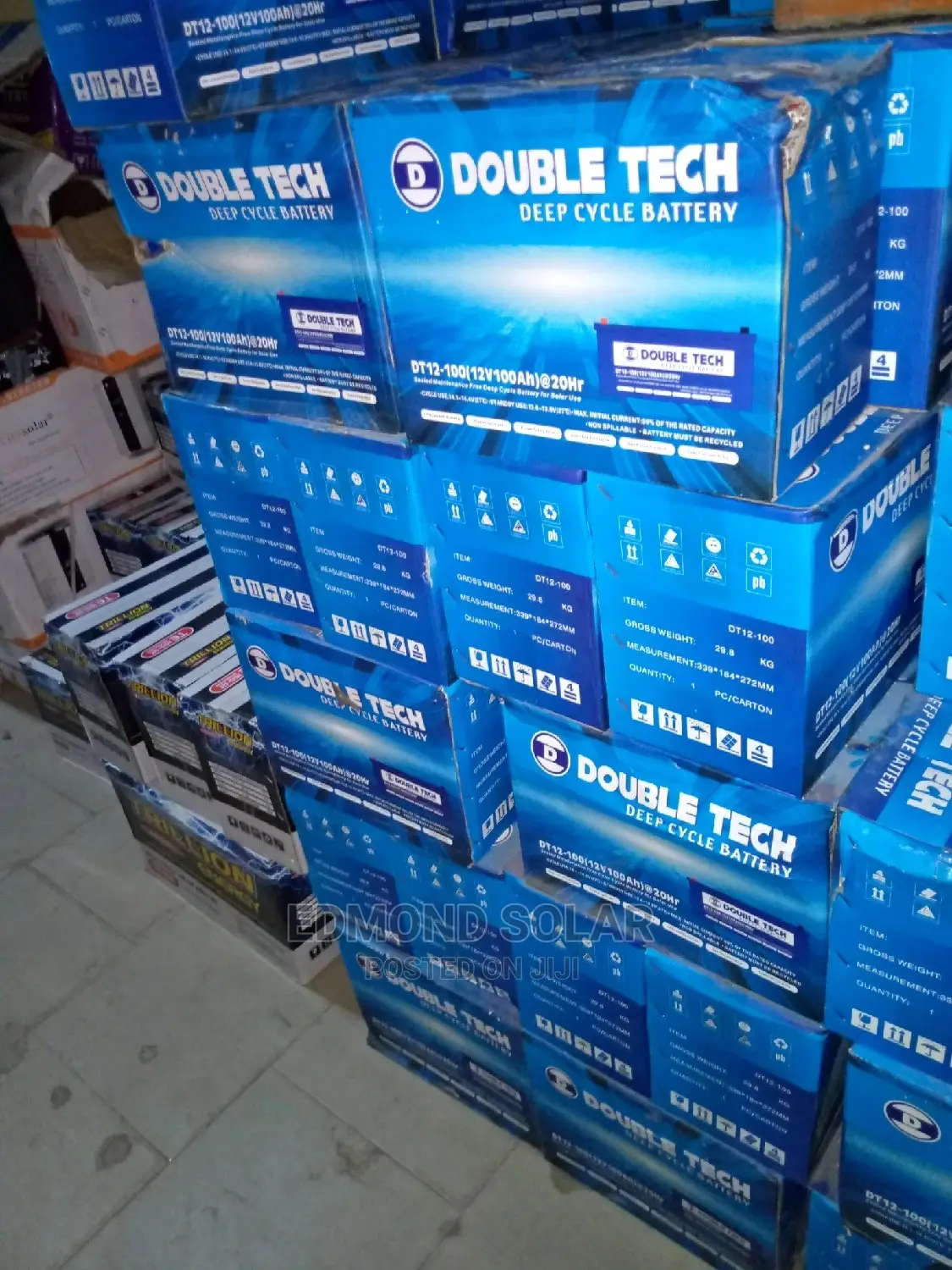 100ah 12v Double Tech Solar Battery