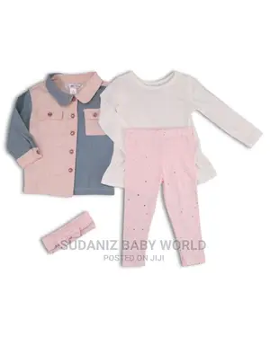 Nannette 4 Pieces Toddler Girl Classy Set