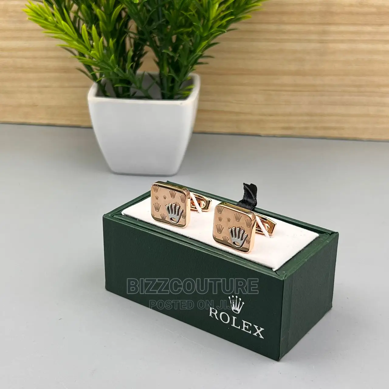 High Quality ROLEX Cuff Links Available in Store