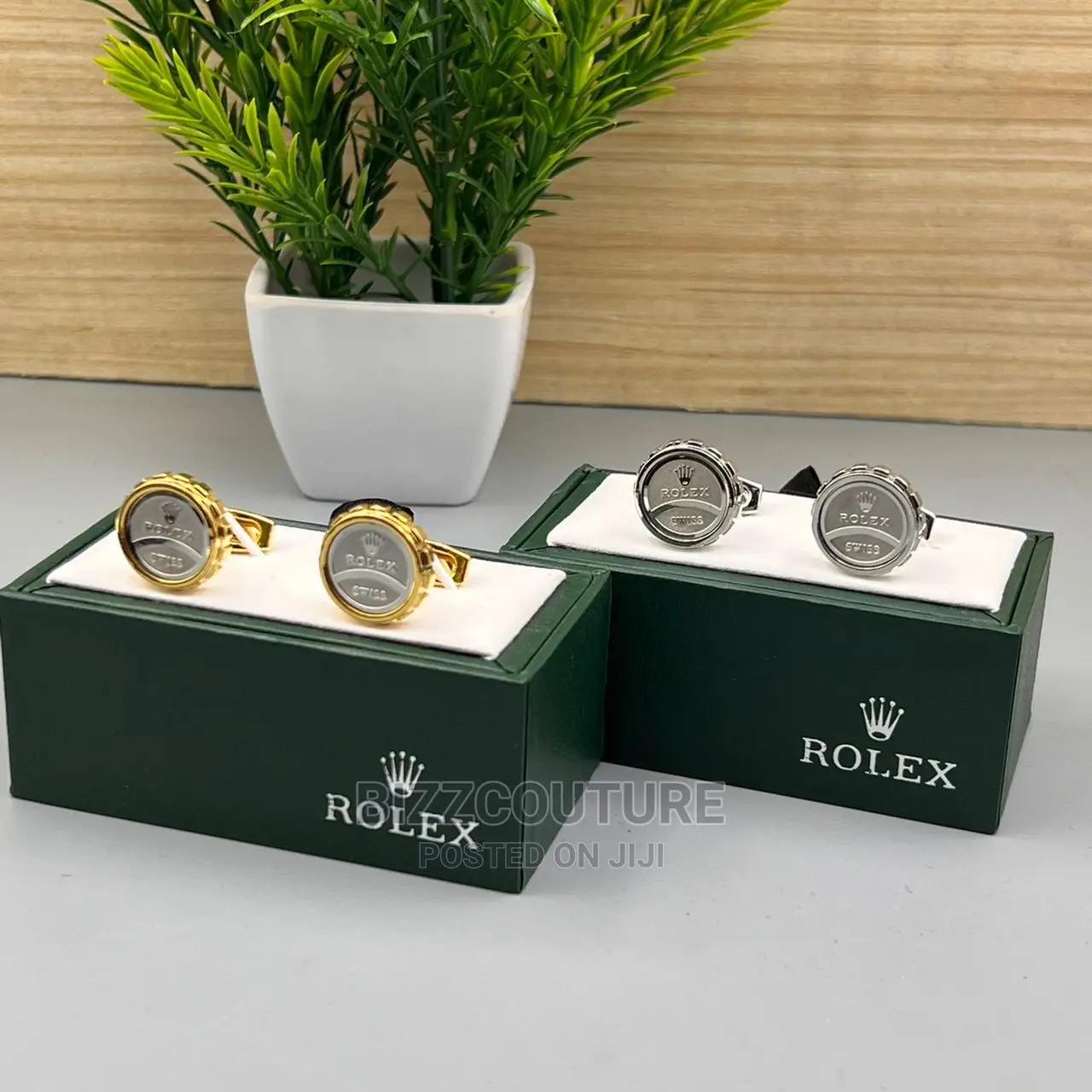 High Quality ROLEX Cuff Links Available in Store