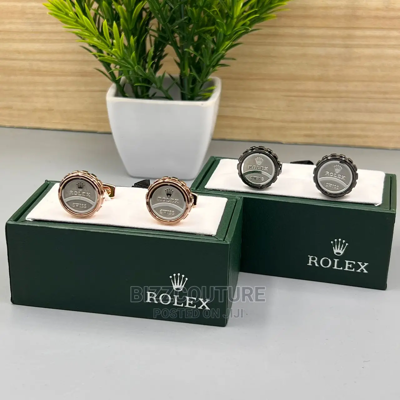 High Quality ROLEX Cuff Links Available in Store