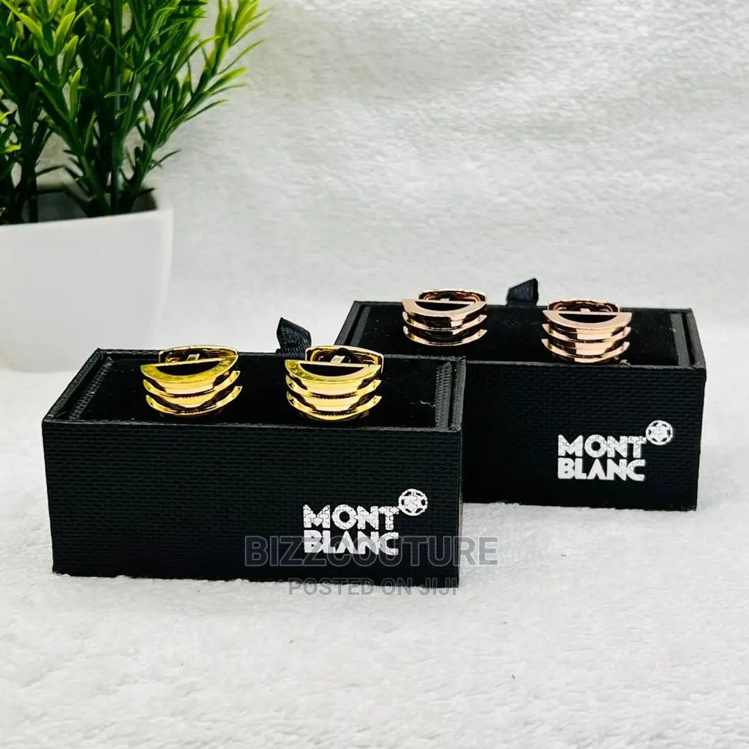 High Quality MONT BLANC Cuff Links Available in Store