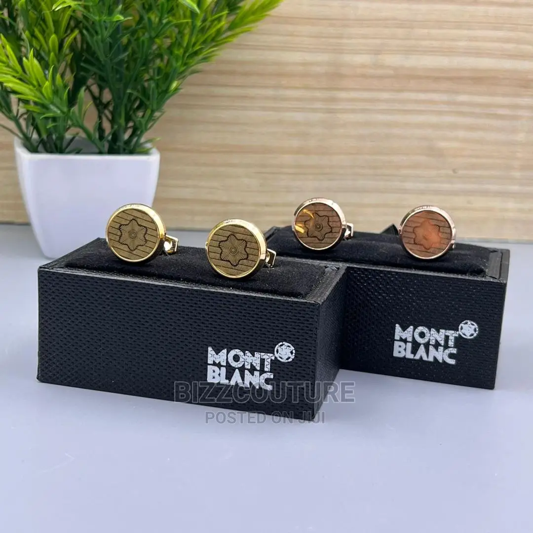 High Quality MONT BLANC Cuff Links Available in Store