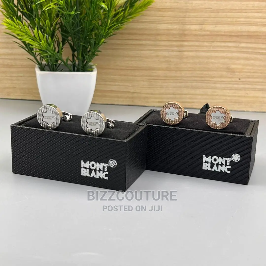 High Quality MONT BLANC Cuff Links Available in Store