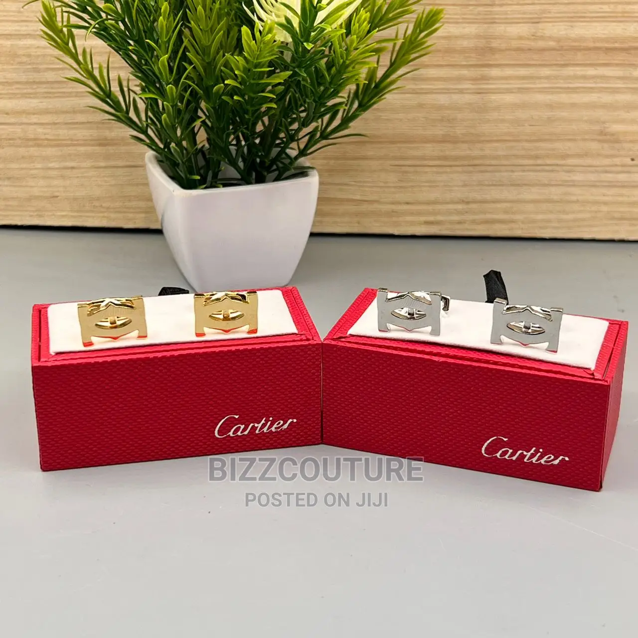 High Quality CARTIER Cuff Links Available in Store