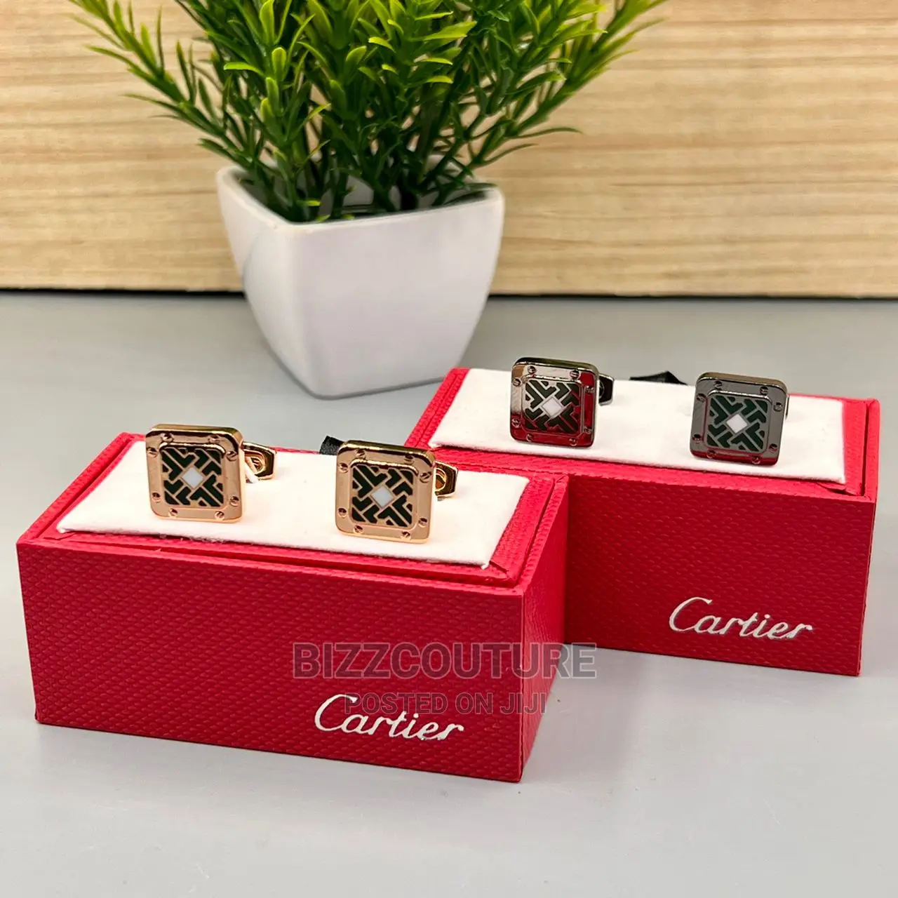 High Quality CARTIER Cuff Links Available in Store