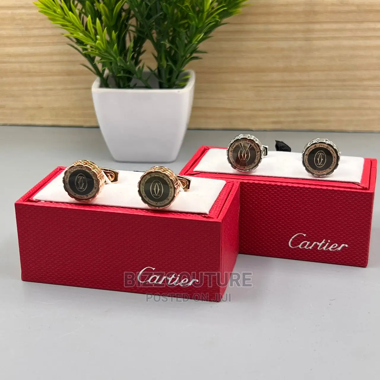 High Quality CARTIER Cuff Links Available in Store