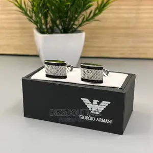 High Quality EMPORIO ARMANI Cuff Links Available in Store