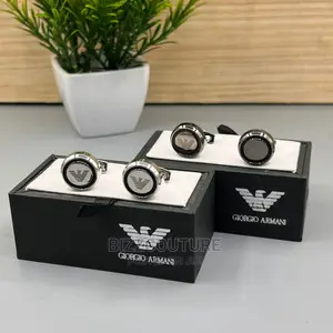 High Quality EMPORIO ARMANI Cuff Links Available in Store