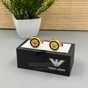High Quality EMPORIO ARMANI Cuff Links Available in Store