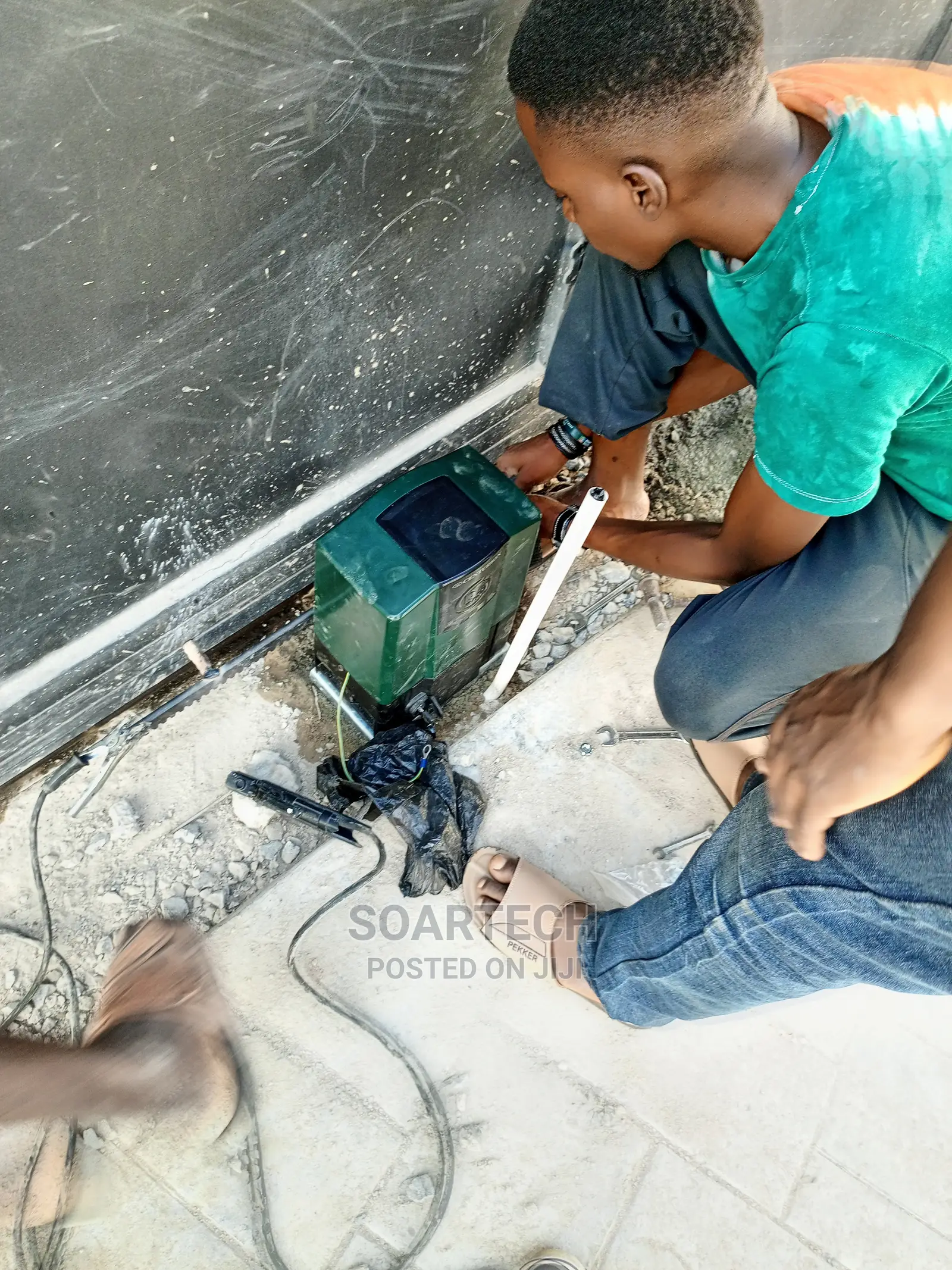 Automated Gate installation