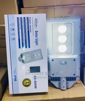 600watts Aston All in One Solar Street Light