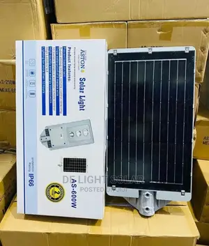 600watts Aston All in One Solar Street Light