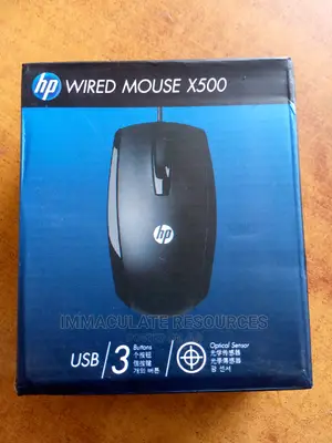 Photo - Hp Wired Mouse X500
