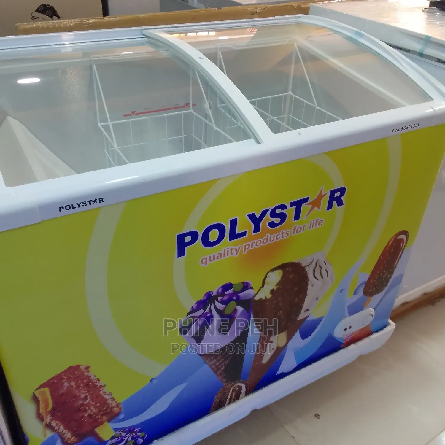 Polystar Showcase Freezer