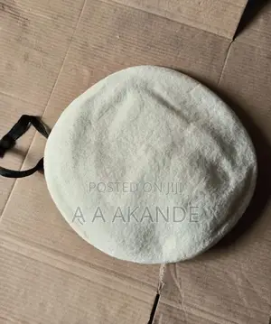 White Beret Cap