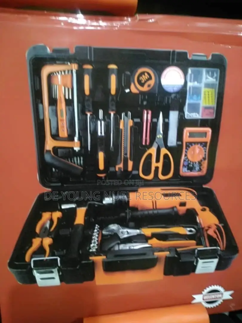 Electrical Tools Box With Drill Machine