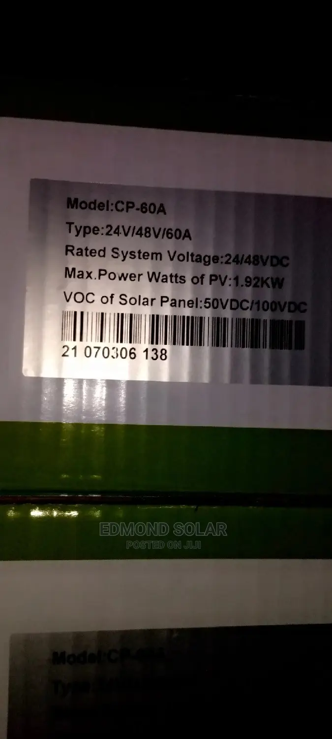 60ah 48v Diamond Solar Charge Controller
