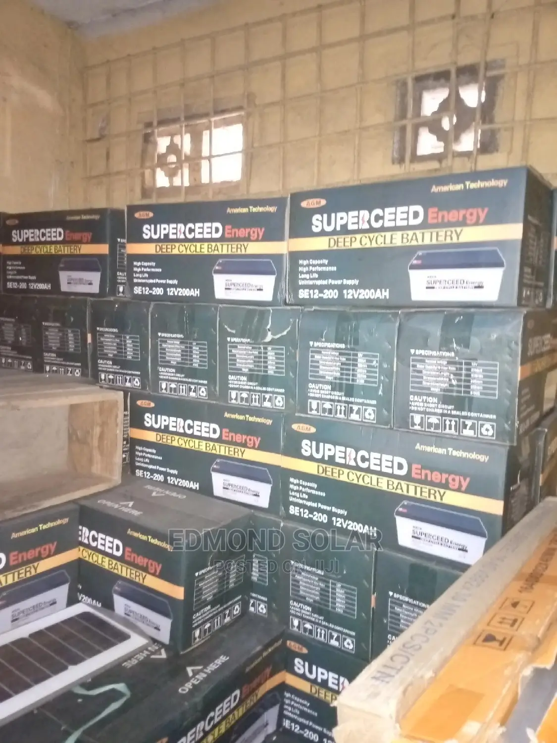 200ah 12v Superceed Solar Battery