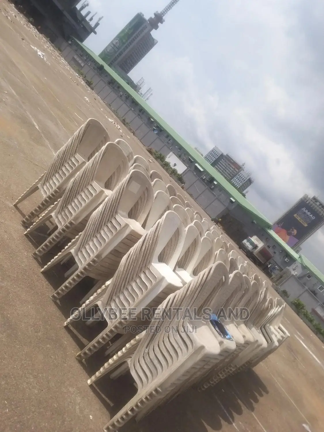 Rentals; Plastic Chairs and Tables