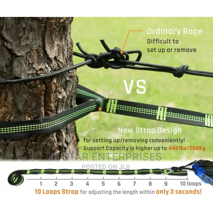 Lightweight Portable Camping Hammock Tent Rain Fly Trap