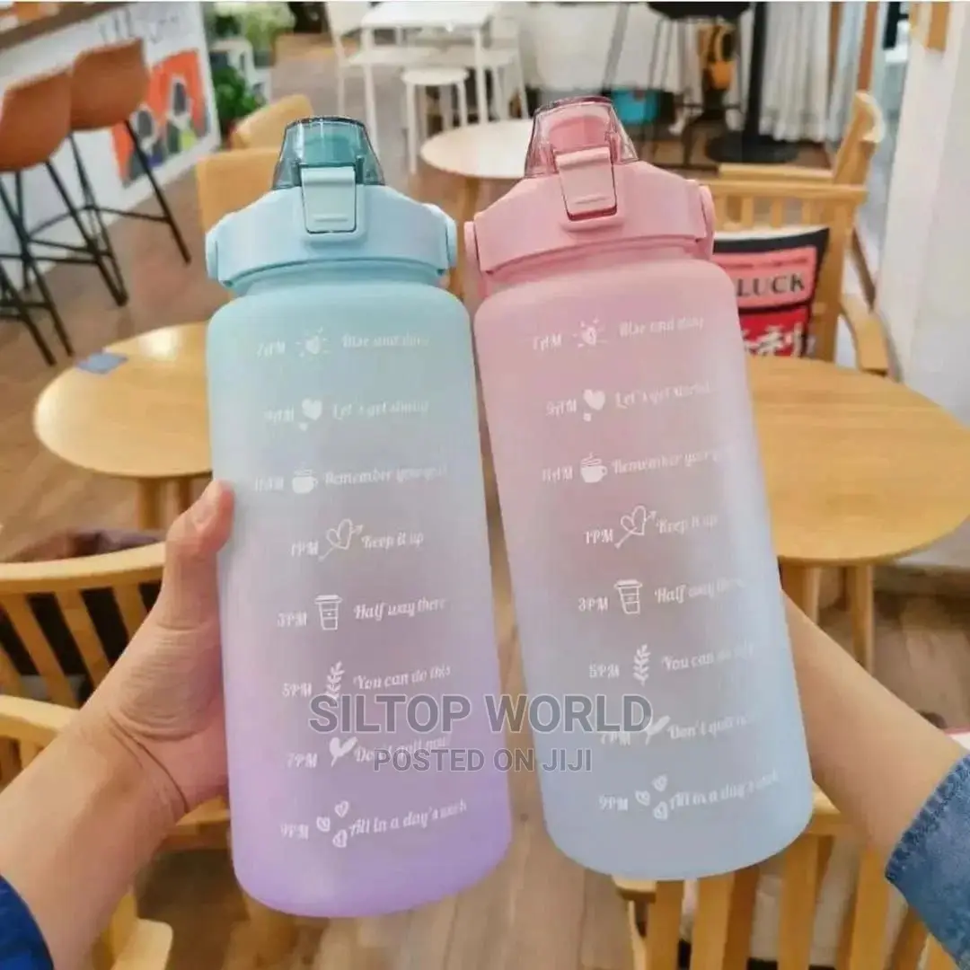 2L Water Bottle With Multinational Quotes