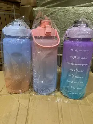 2L Water Bottle With Multinational Quotes