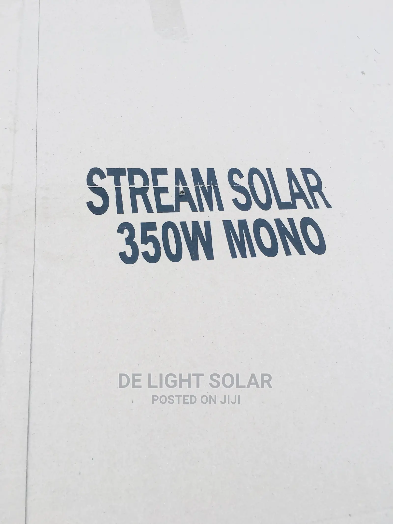 350watt Stream Solar Panels