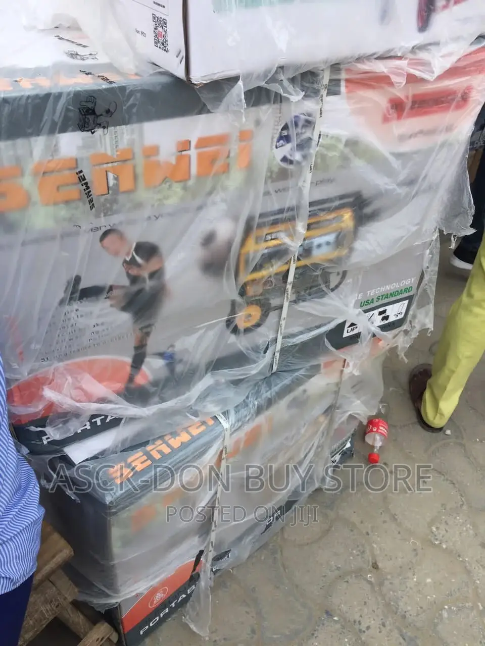 7.0kva Senwei Heavy Duty Copper Generator. 2 Plug Phase