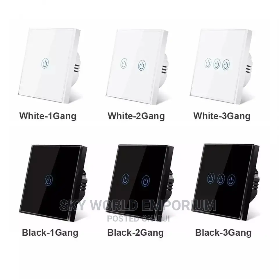 Crystal Glass Sensor Touch Switches