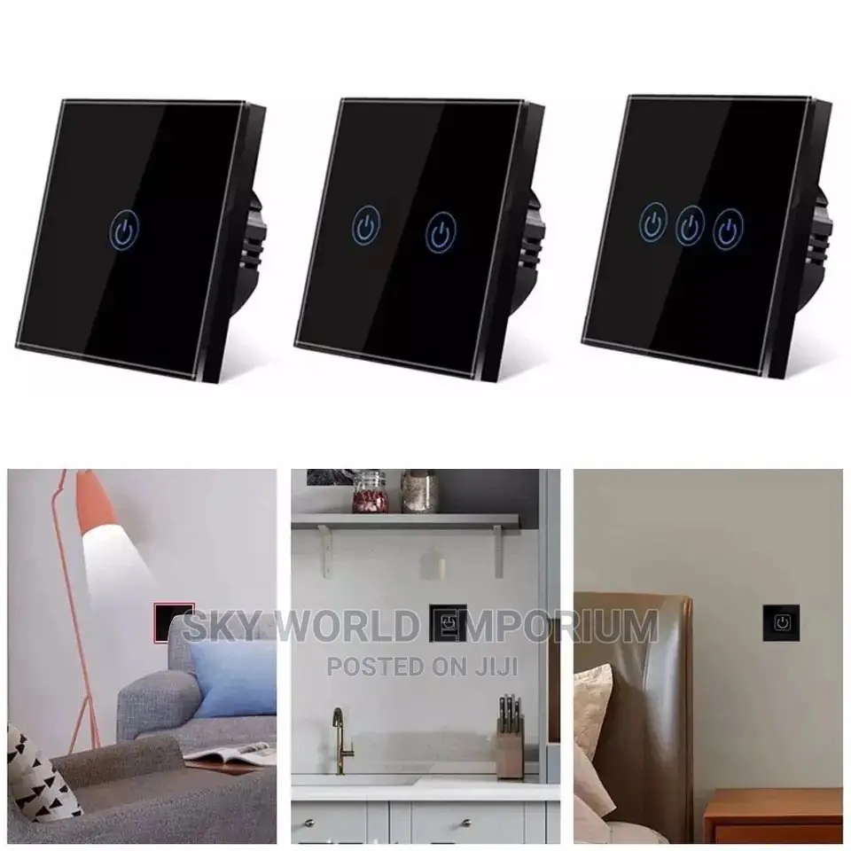Crystal Glass Sensor Touch Switches