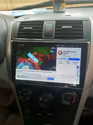 Toyota Corolla Android Screen(2008/2012)With GPS (Map)