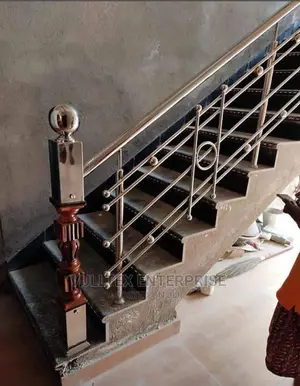 Staircase Rail With Stainless Steel